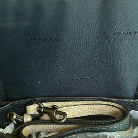 Coach Cassie 19 Pine/Gunmetal Aurora Multi Crossbody Bag - Picture 4 of 9